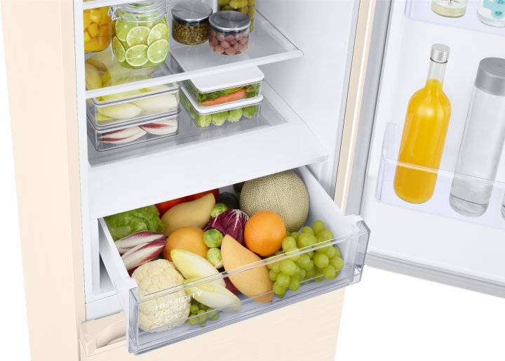 Frigider cu doua usi Samsung RB38T600FEL / 390 l / 203 cm / A+ / Bej photo 5