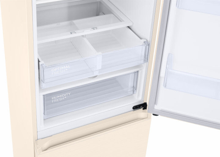 Холодильник двухдверный Samsung RB38T603FEL / 385 л / 203 см / G / Бежевый photo 4