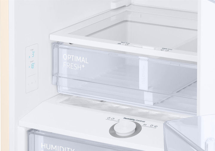 Холодильник двухдверный Samsung RB38T603FEL / 385 л / 203 см / G / Бежевый photo 6