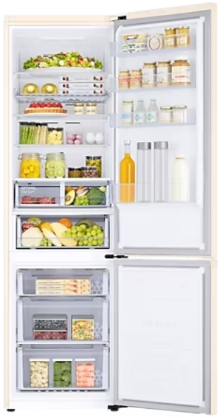 Frigider cu doua usi Samsung RB38T679FEL / 385 l / 203 cm / A+ / Bej photo 4