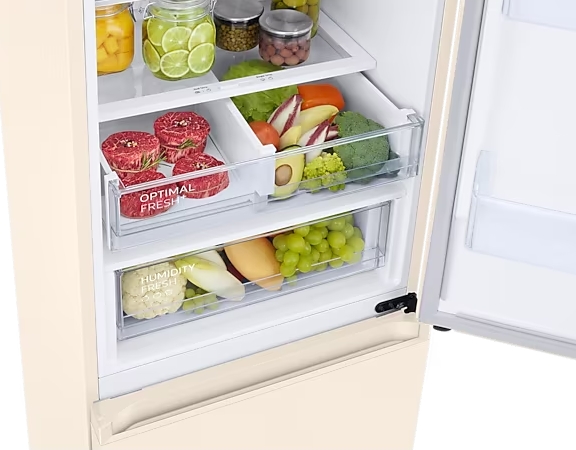 Frigider cu doua usi Samsung RB38T679FEL / 385 l / 203 cm / A+ / Bej photo 9