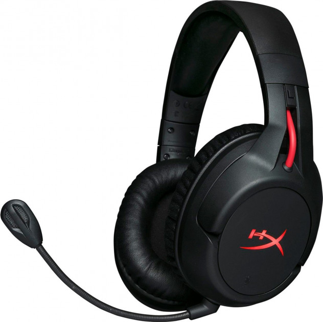 Наушники HyperX Черный Bluetooth / Игровой / Черный photo 1 Наушники HyperX Черный Bluetooth / Игровой / Черный photo 1