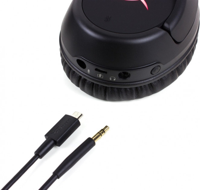 Наушники HyperX Черный Bluetooth / Игровой / Черный photo 4