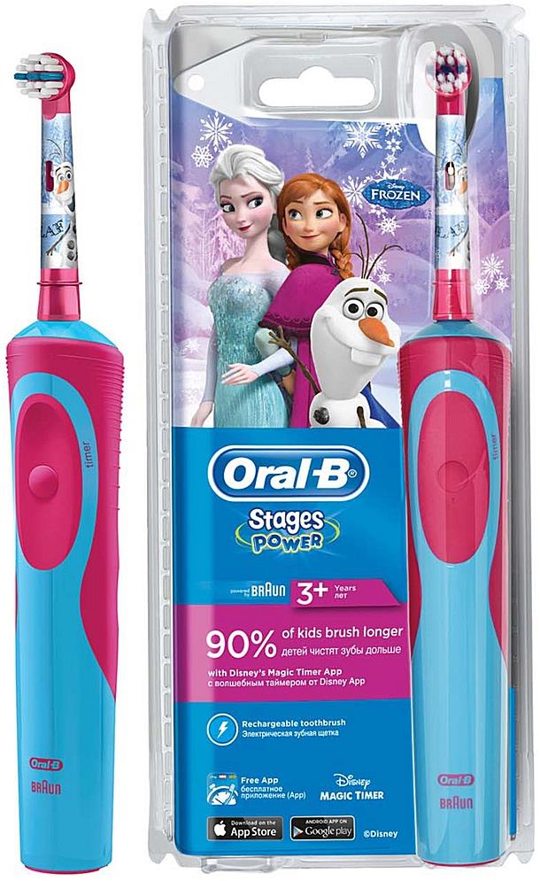 Электрическая зубная щетка Oral-B D12513Frozen photo 1 Электрическая зубная щетка Oral-B D12513Frozen photo 1