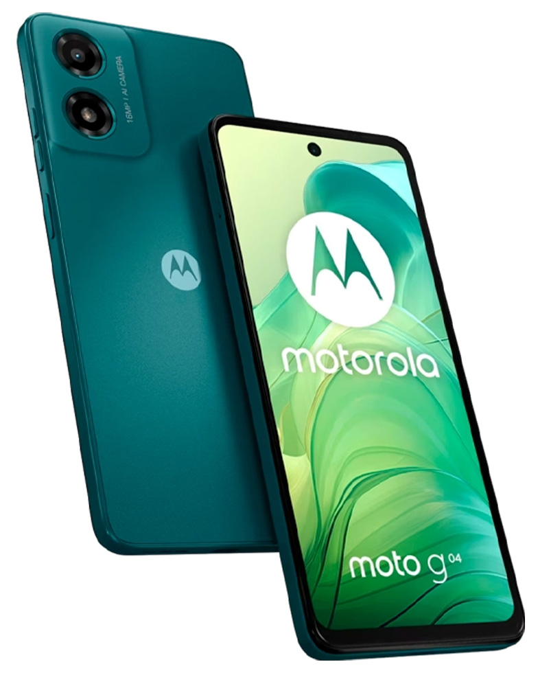 Смартфон Motorola Moto G04 / 6.56'' / 4 ГБ / 64 ГБ / Зеленый photo 2