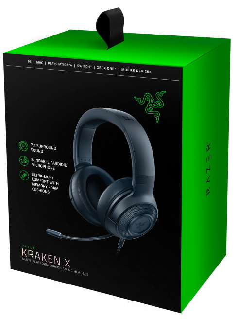 Наушники Razer Черный / Игровой / Черный photo 2