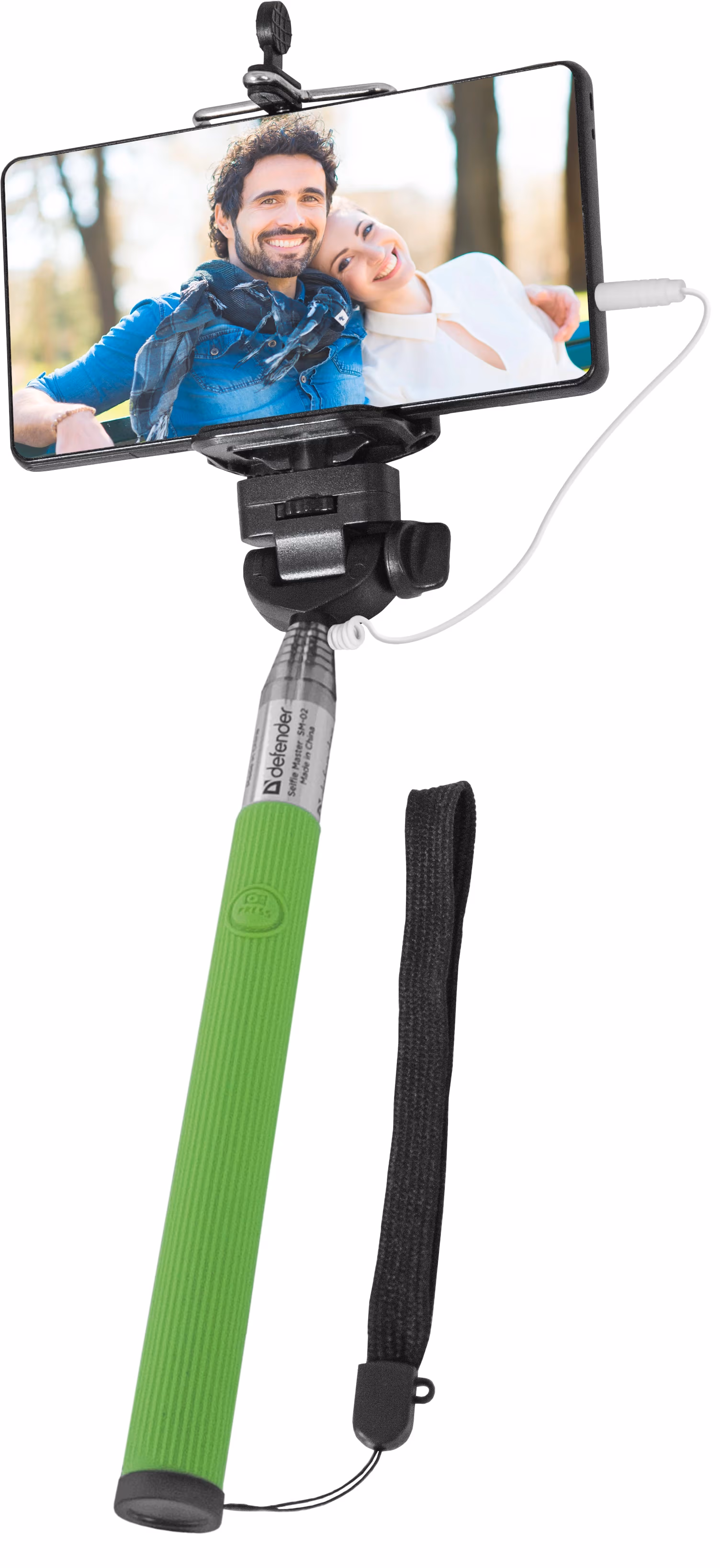 Selfy monopod Defender SM-02 Green 
