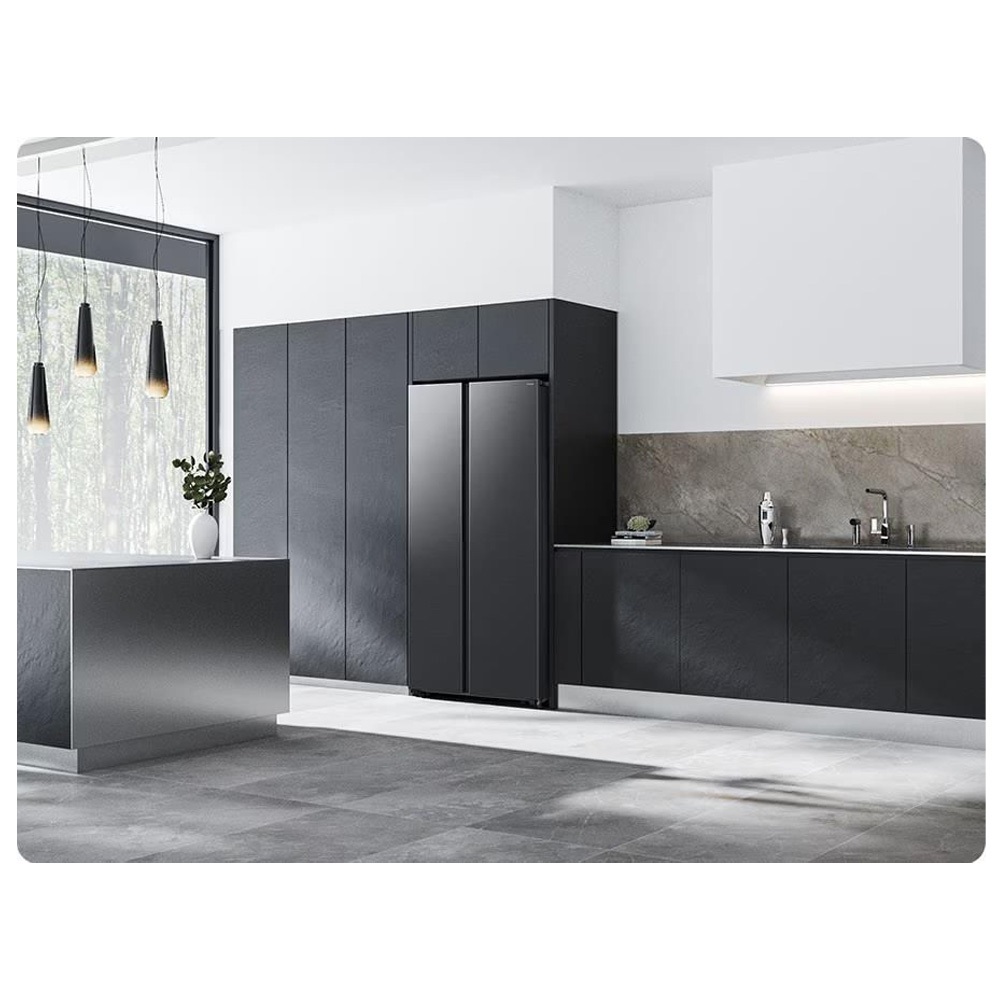 Frigider Side-by-Side Samsung RS57DG400EM9EO / 583 l / 178 cm / E / Gri photo 8