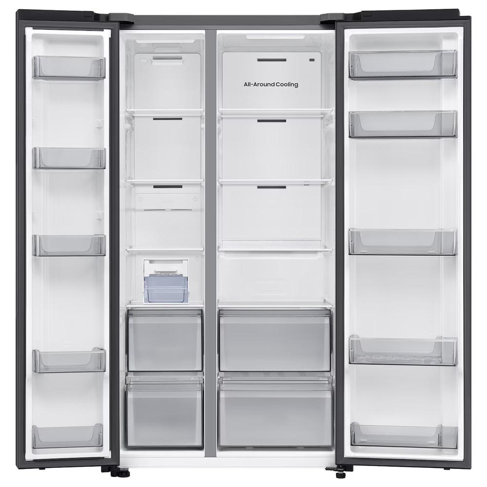 Frigider Side-by-Side Samsung RS70F65QEFEO / 659 l / 178.4 cm / E / Negru photo 4