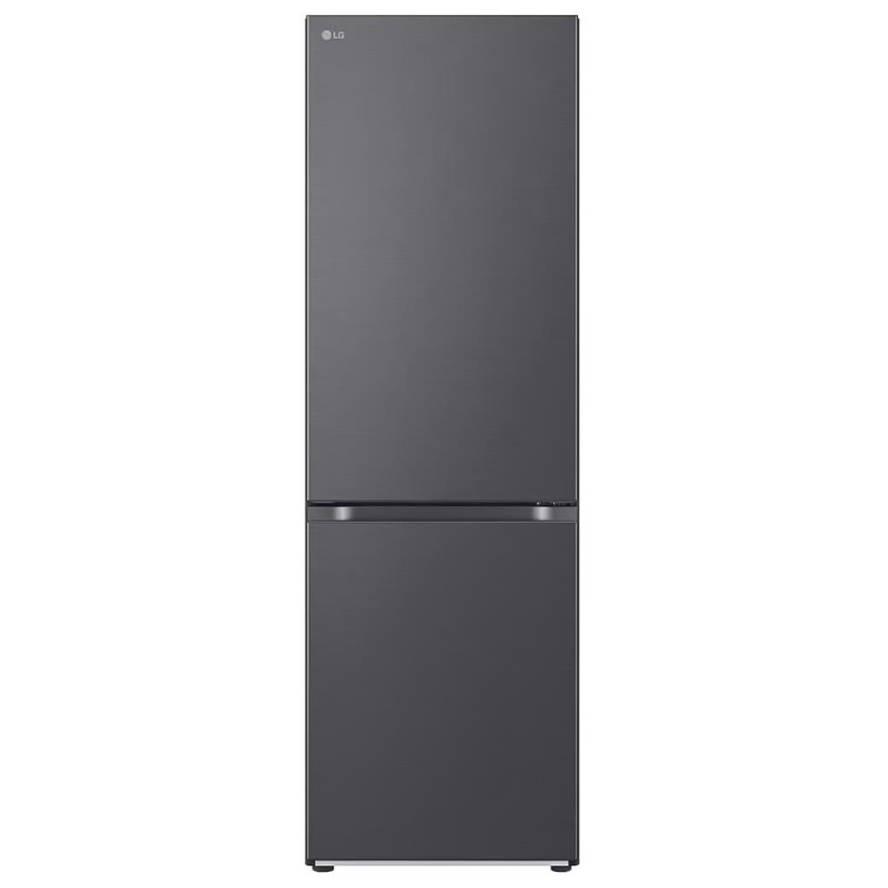 Frigider cu doua usi LG GBV3100EEP / 344 l / 186 cm / E / Negru photo 1