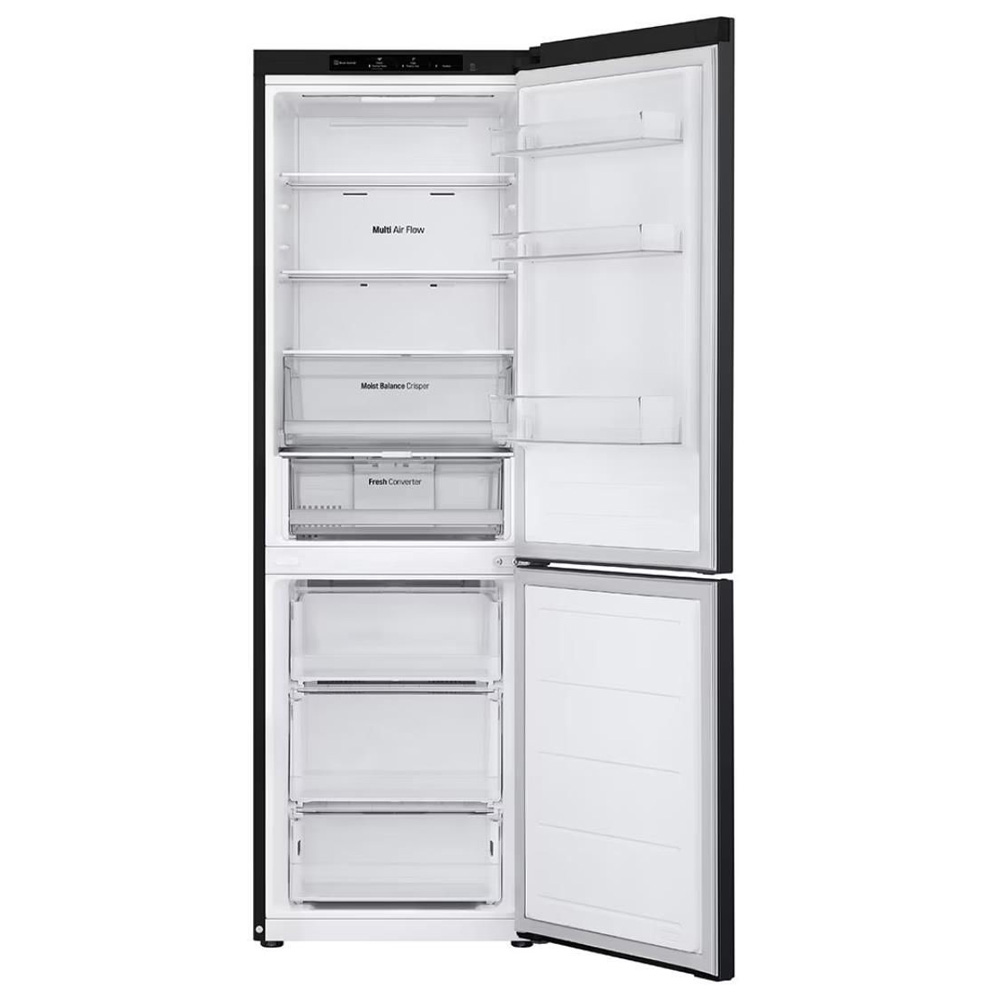 Frigider cu doua usi LG GBV3100EEP / 344 l / 186 cm / E / Negru photo 5