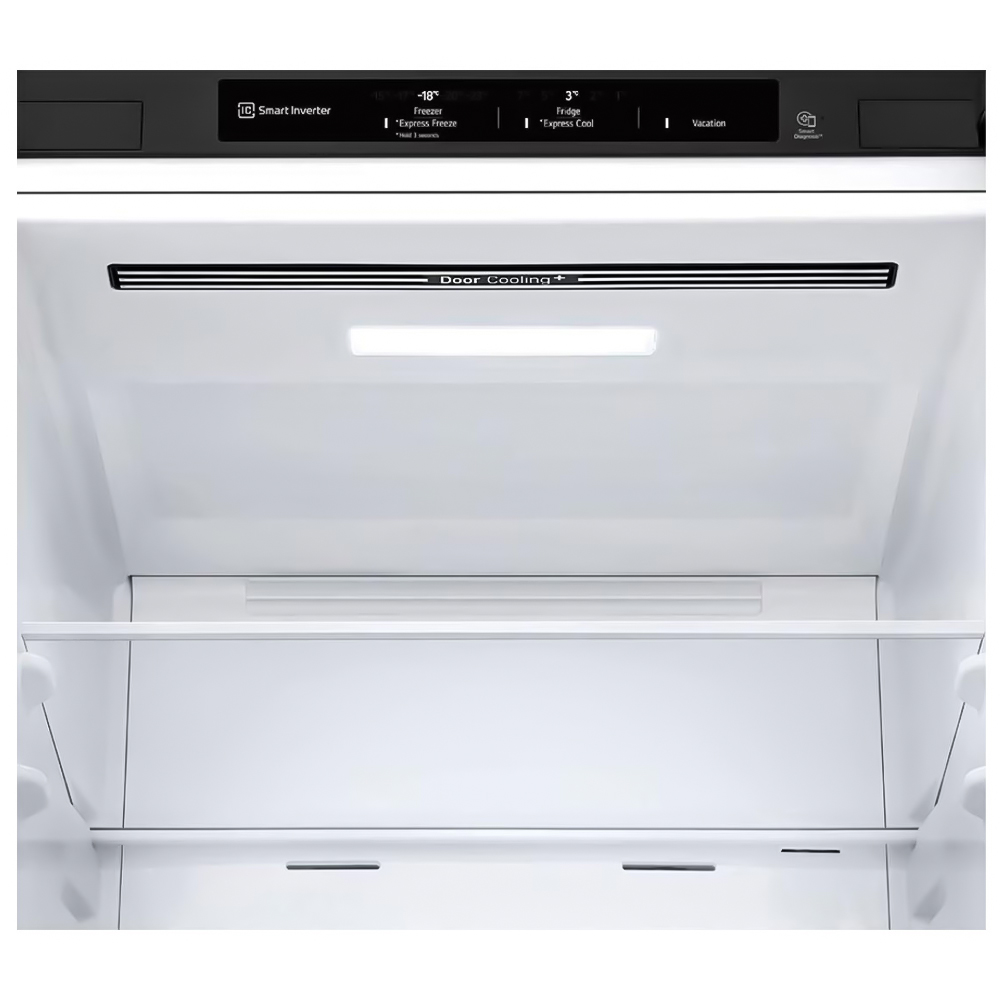 Frigider cu doua usi LG GBV3100EEP / 344 l / 186 cm / E / Negru photo 6