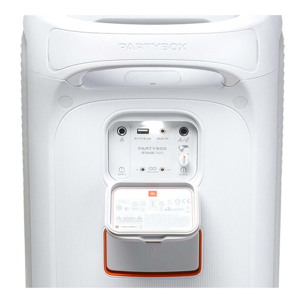 Колонка для вечеринок JBL PartyBox Stage 320 White photo 3