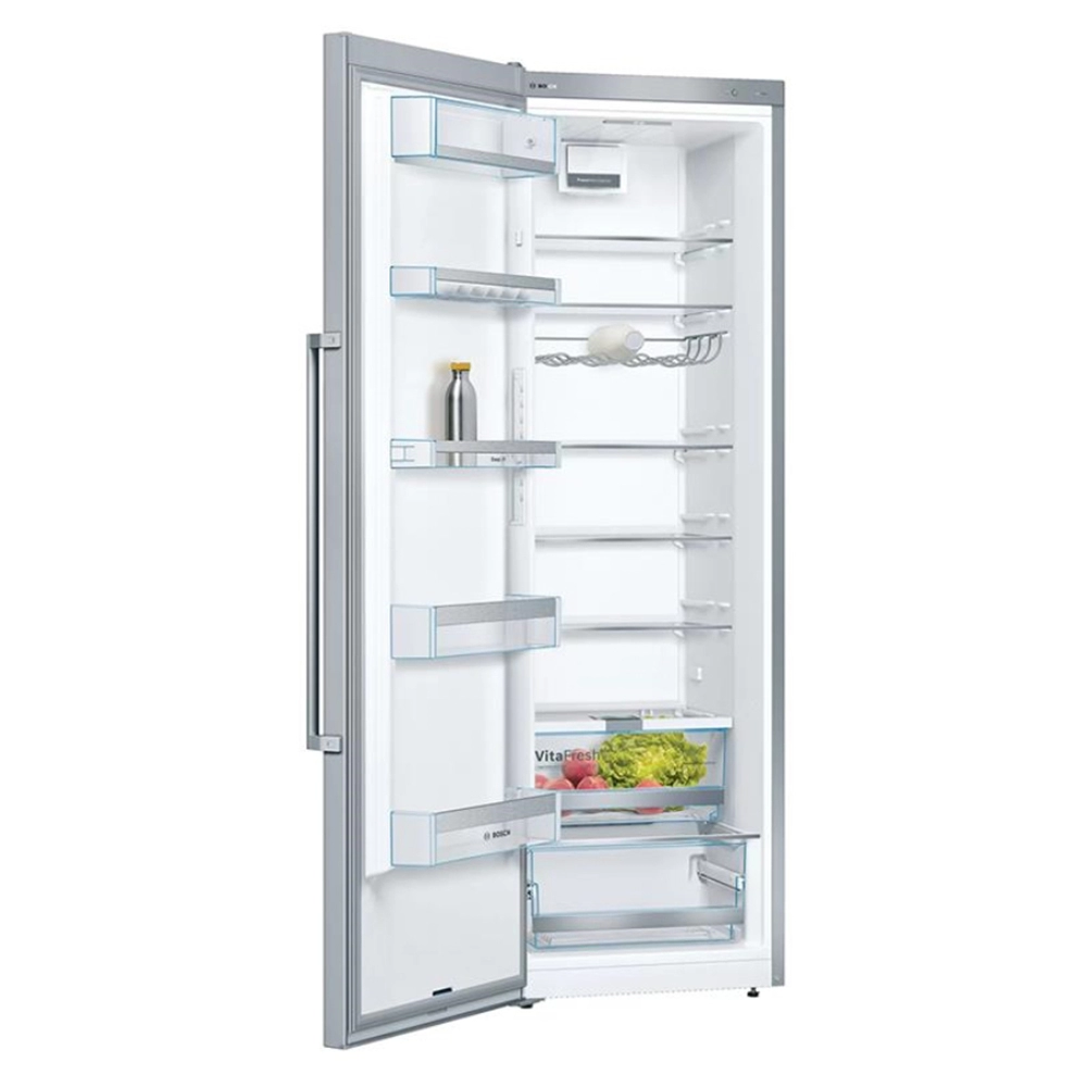 Холодильник однодверный Bosch KSV36BIEP, 346 л, 186 см, A++, Серебристый