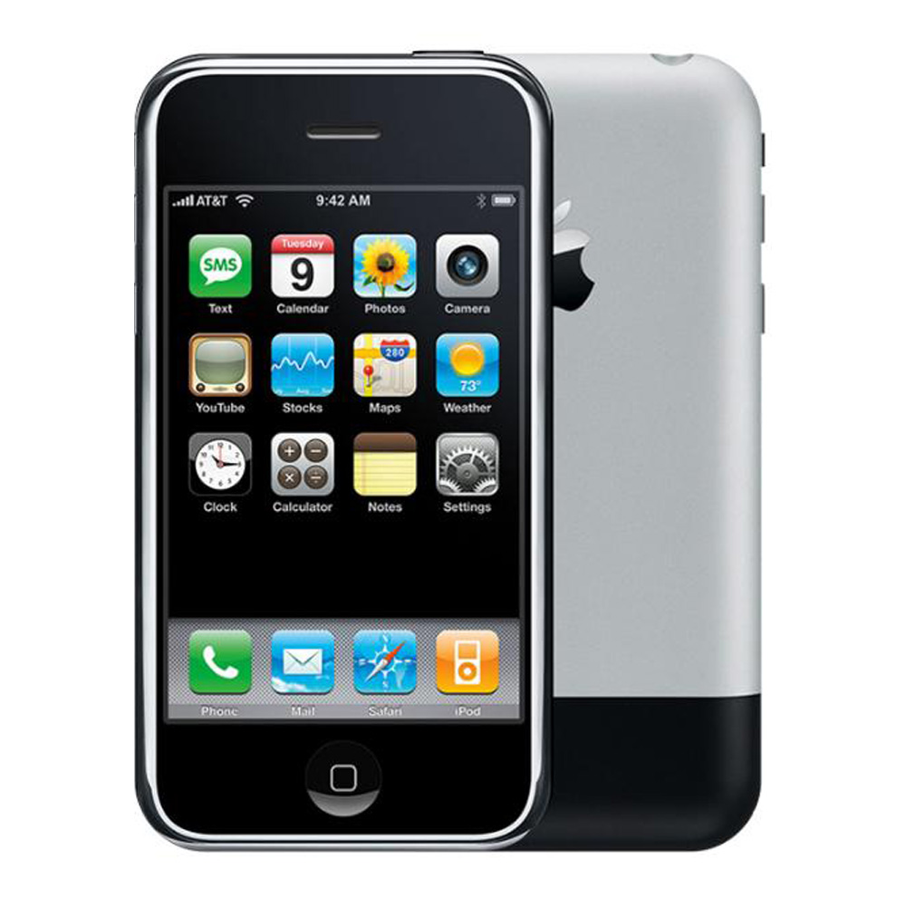Smartphone Apple iPhone 2G / 3.5'' / 0.128 GB / 8 / Silver photo 1