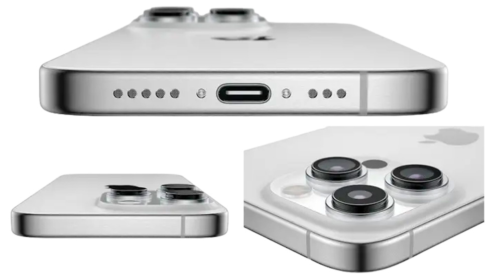 Смартфон Apple iPhone 15 Pro / 6.1'' / 8 ГБ / 128 ГБ / White Titanium photo 2