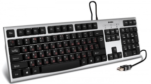 Tastatura cu fir Sven KB-S300 silver thumbnav 2
