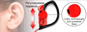 Наушники проводные Panasonic RP-HS34E-R thumbnav 3