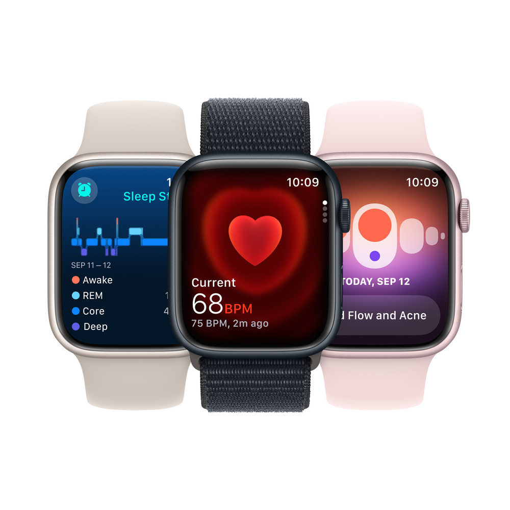 Смарт часы Apple Watch Series 9 Aluminum 41mm Silver 1.69 photo 7