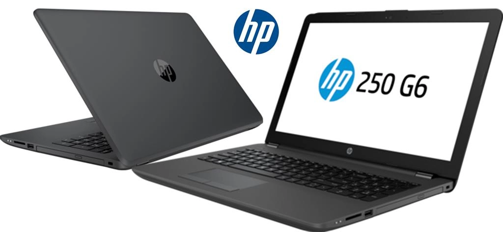 Laptop HP 250 G6 i3-6006U/4/128 SSD, 4 GB, DOS, Negru