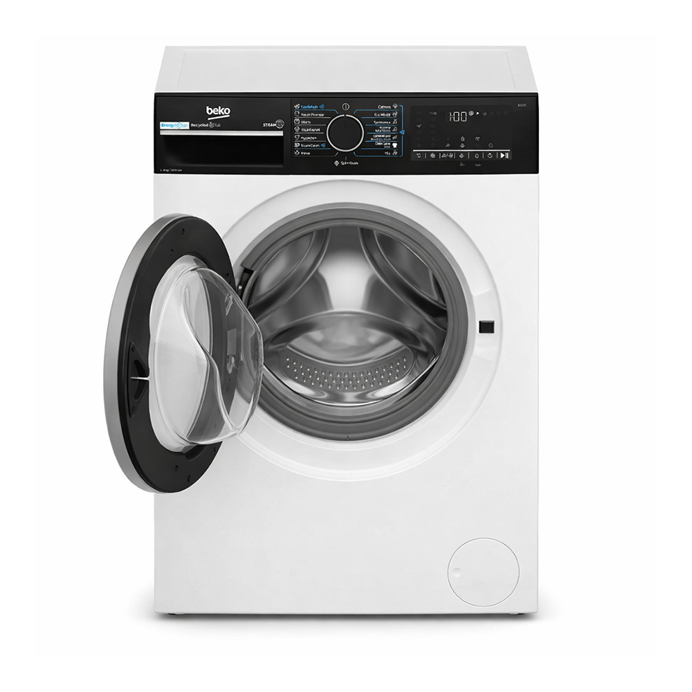 Стиральная машина Beko B3WFU48415WBPBES 8 кг / 1400 об/мин / A / Белый photo 2