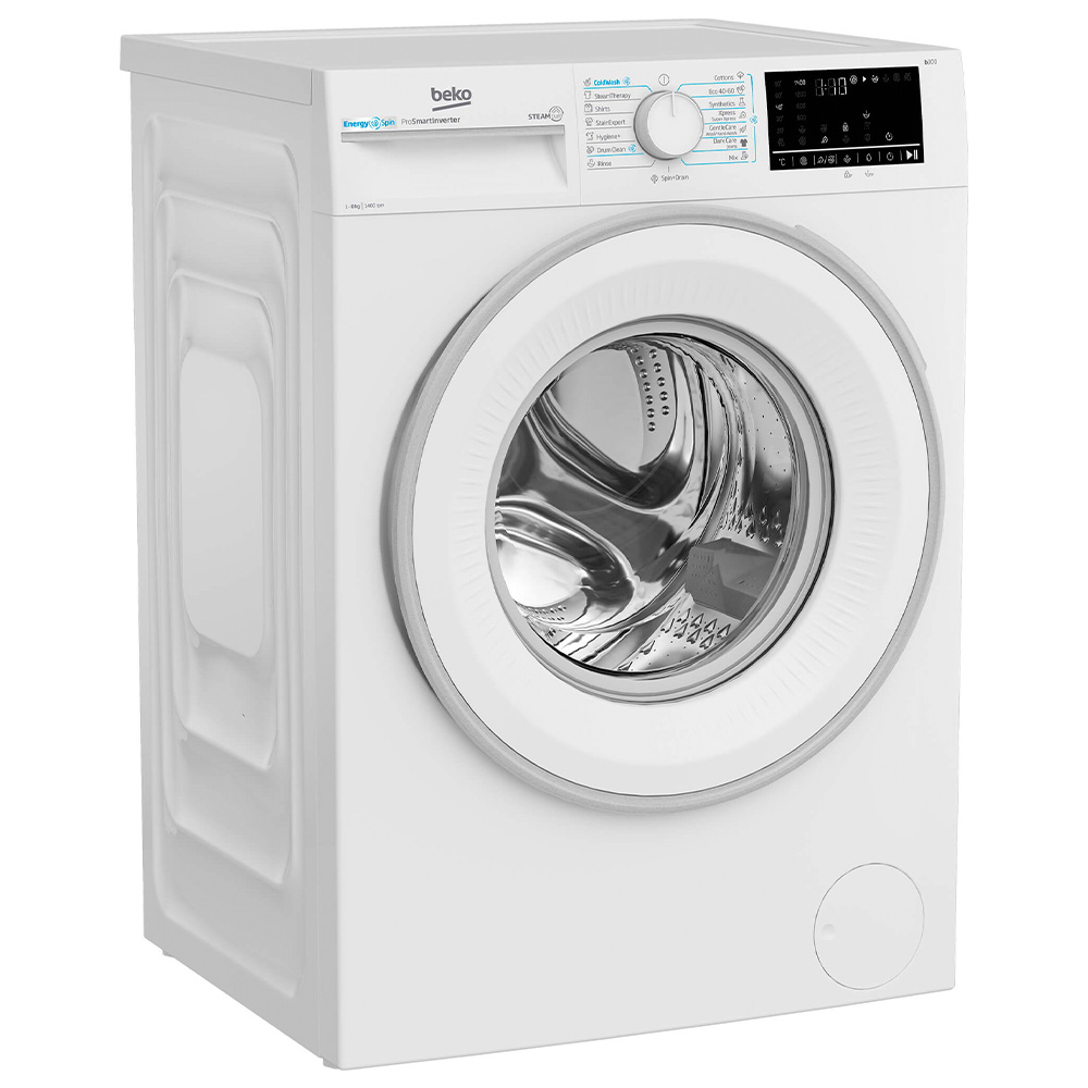 Стиральная машина Beko B3WFU48415WWES 8 кг / 1400 об/мин / A / Белый photo 5