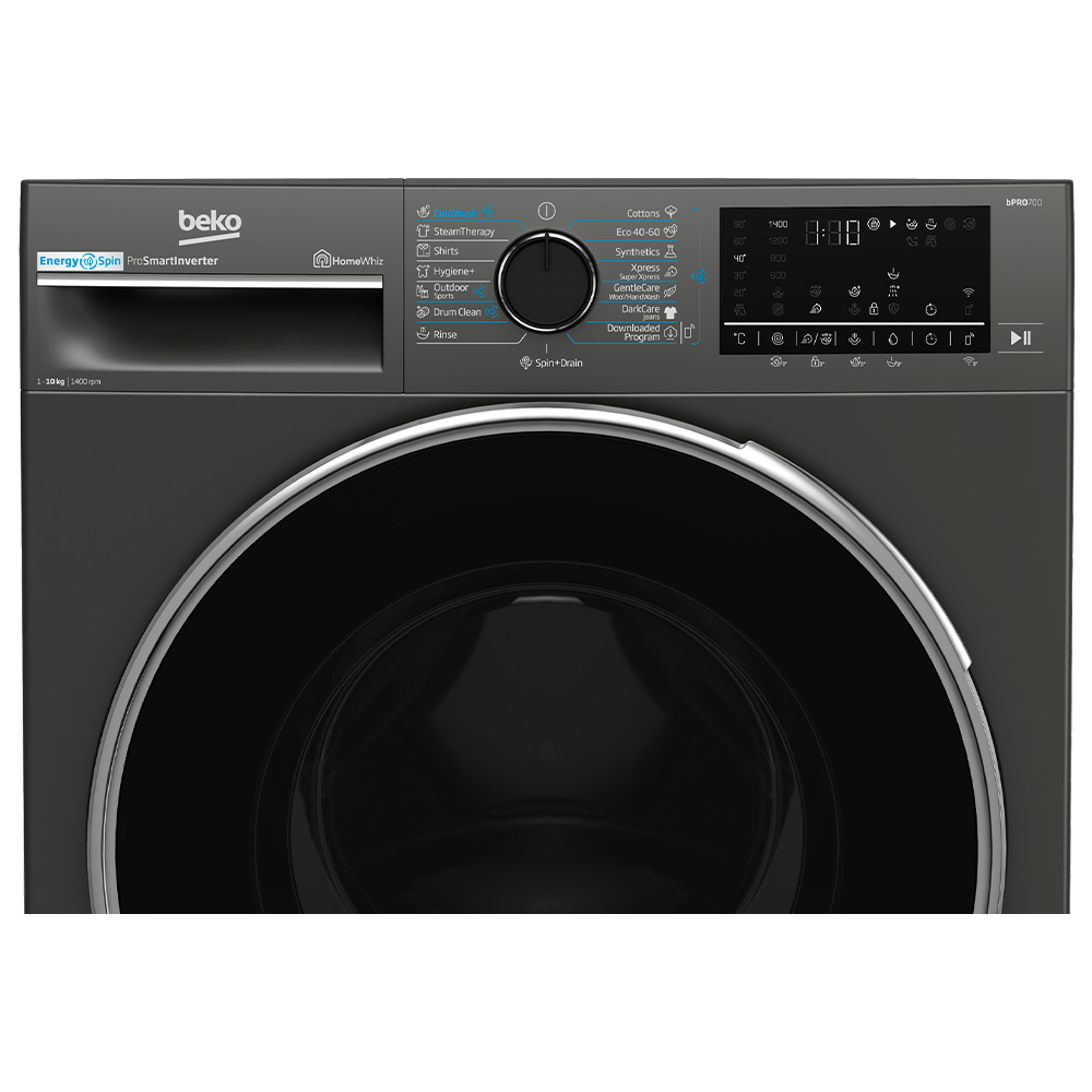 Стиральная машина Beko B7WFU610418MB2ES 10 кг / 1400 об/мин / A / Cерый photo 3