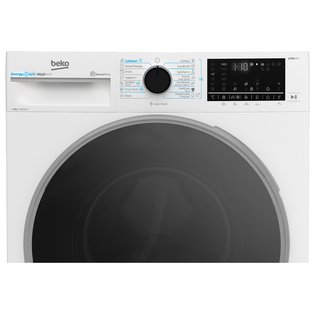 Стиральная машина Beko B7WFU69418WB2ES 9 кг / 1400 об/мин / A / Белый photo 2