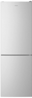 Холодильник с нижней морозильной камерой Candy CCE4T618ES, 341 л, 185 см, E, Серебристый