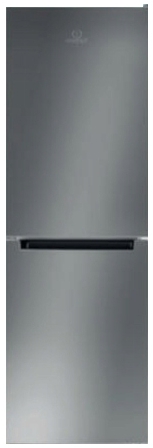 Frigider cu doua usi Indesit LI8S1ES / 339 l / 188.9 cm / F / Gri photo 1