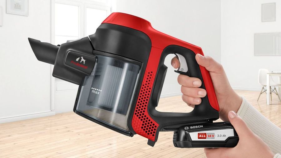 Aspirator vertical Bosch BCS61PET / 18W / Red photo 2