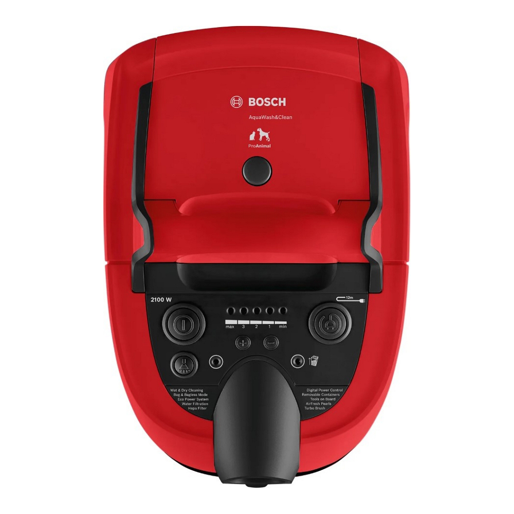 Пылесос моющий Bosch BWD421PET / 2100Вт / Red photo 2