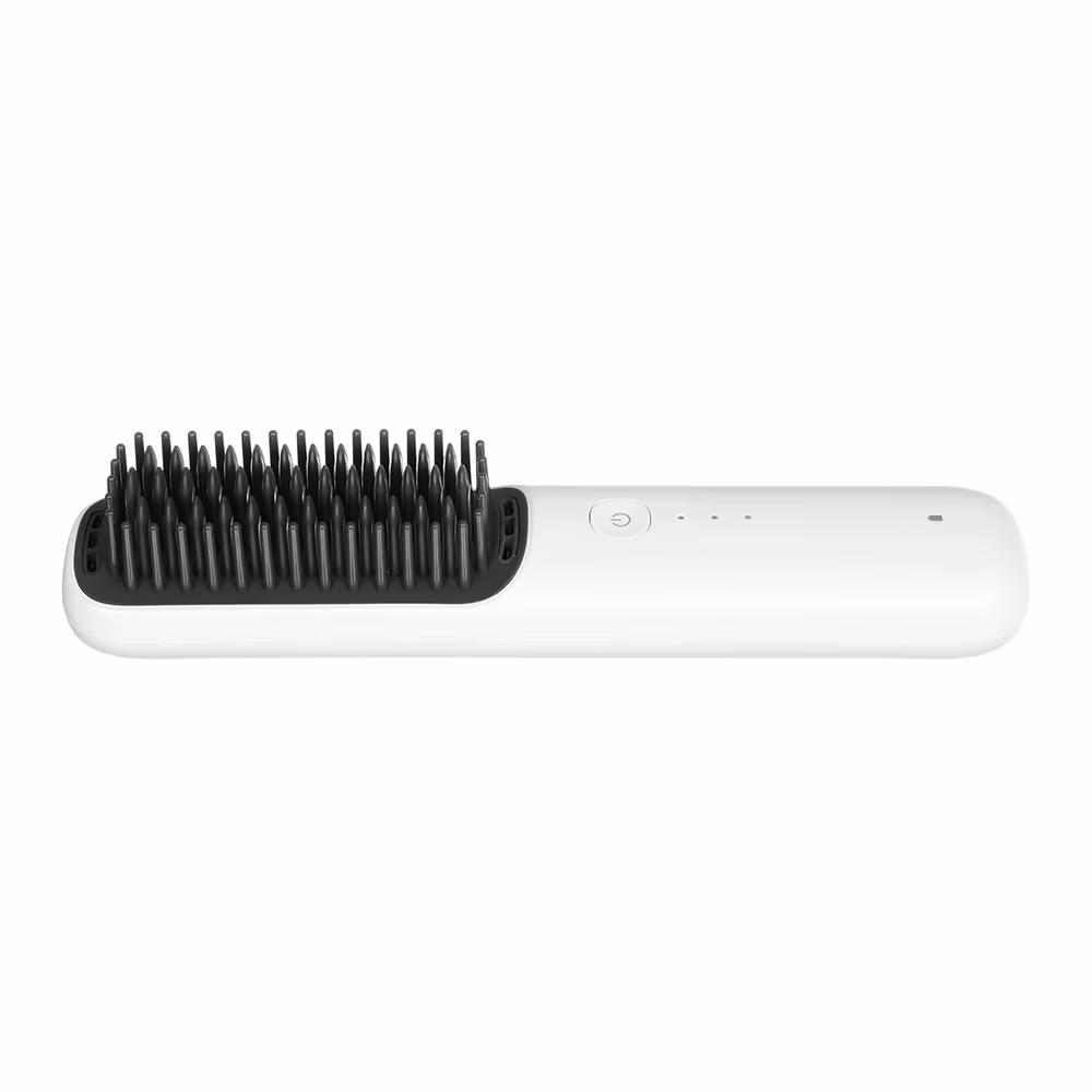 Термощетка для выравнивания волос Xiaomi Cordless Hair Straightener Brush White 