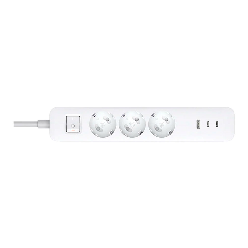 Сетевой фильтр Xiaomi 20W Power Strip (2C1A) EU photo 1