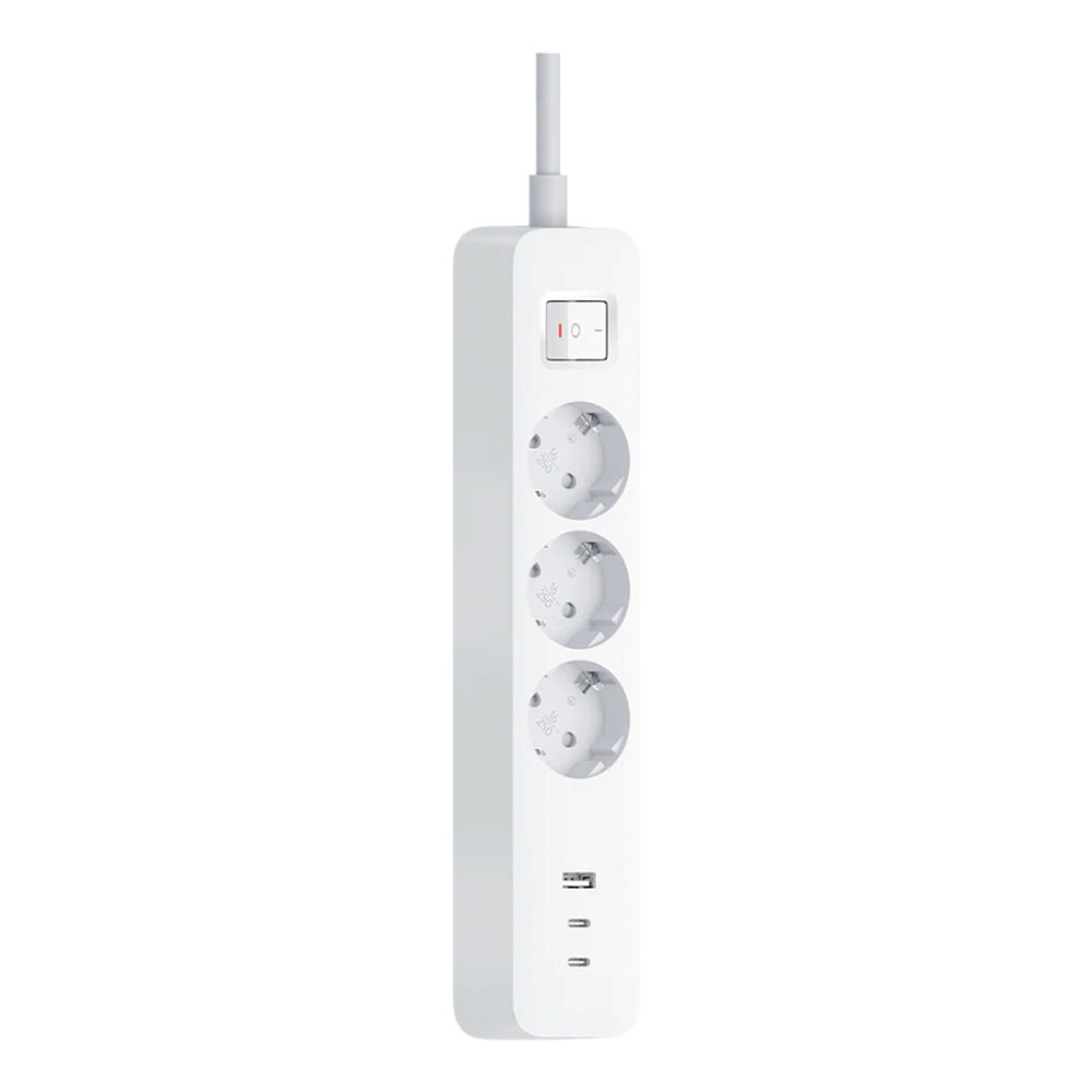 Сетевой фильтр Xiaomi 20W Power Strip (2C1A) EU photo 3