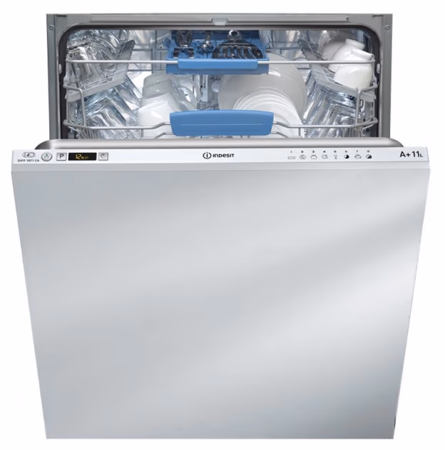 Посудомоечная машина встраиваемая Indesit DIFP 18T1 CA EU, 8программы, 59.5 см, A+, Белый 