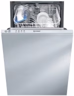 Посудомоечная машина встраиваемая Indesit DISR 14 B EU, 4программы, 44.5 см, A, Белый