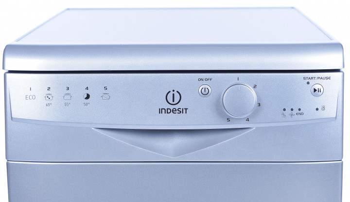 Посудомоечная машина  Indesit DSR 15B1 S EU Серебристый /10 Комплектов /Узкая photo 9