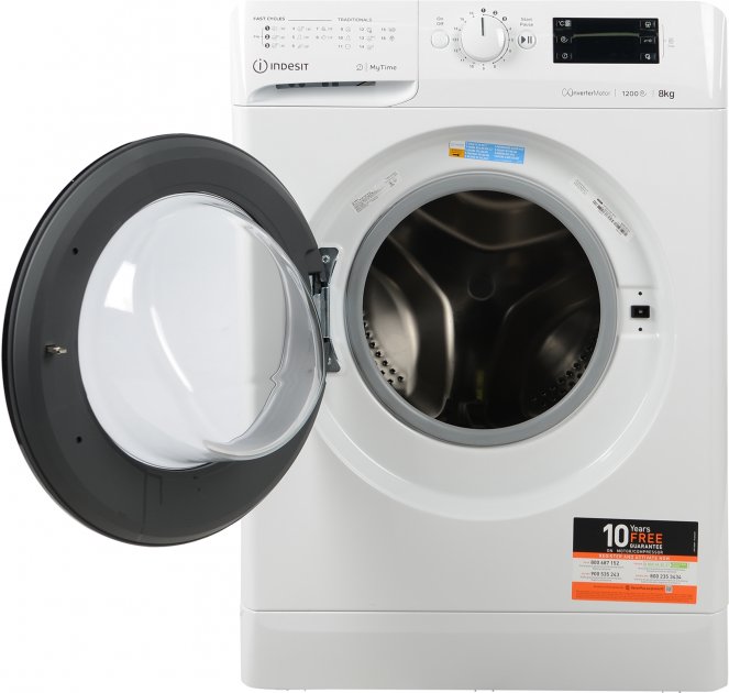 Стиральная машина Indesit OMTWE81283WKEU 8 кг / 1200 об/мин / D / Белый photo 3