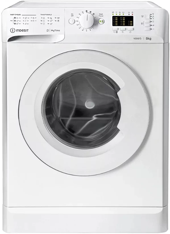 Стиральная машина узкая Indesit OMTWSA51052WEU, 5 кг, 1000 об/мин, A++, Белый