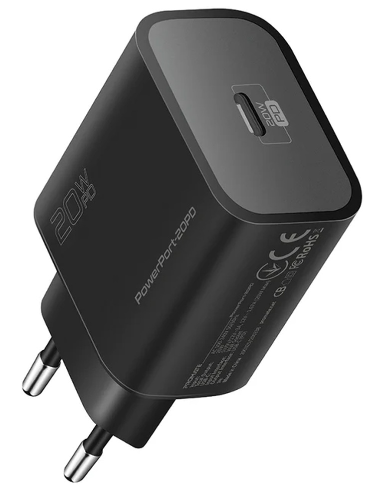 Зарядное устройство для телефона Promate POWERPORT20PDBEU photo 1