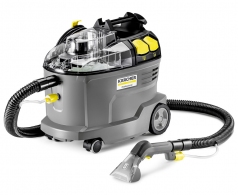 Aspirator de curatare umeda Karcher Puzzi 8/1 EU, 1200 W, Sur cu negru thumbnav 1