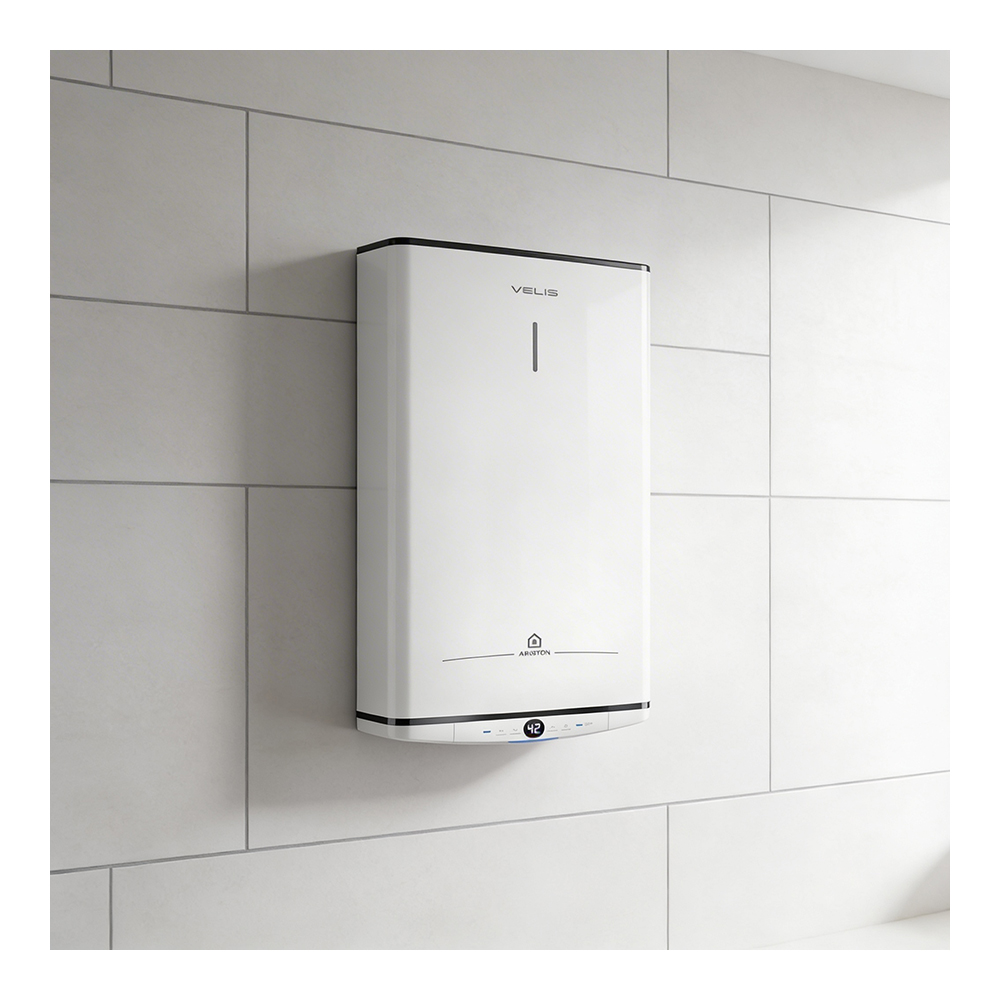 Водонагреватель накопительный вертикальный Ariston VELIS Pro 50 EU / 50 л / Белый photo 5