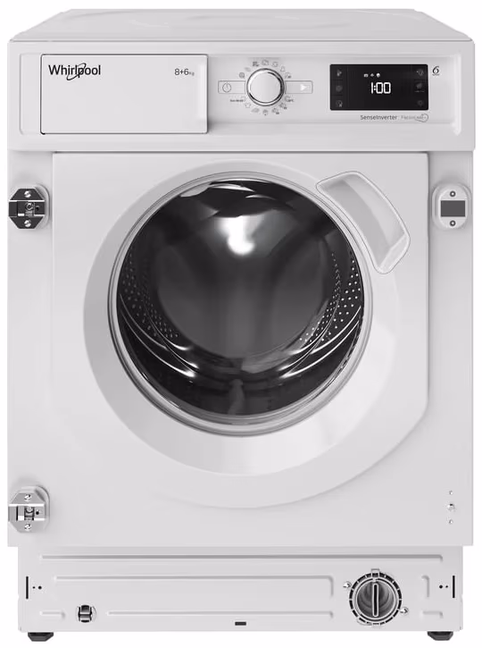Masina de spalat cu uscator Whirlpool WDWG861484EU, 8 kg, 1400 rot/min, D, Alb