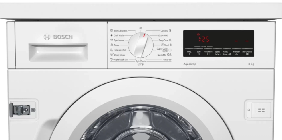 Встраиваемая стиральная машина Bosch WIW28541EU, 8 кг, 1400 об/мин, A+++, Белый