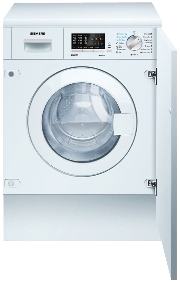 Masina de spalat/uscat Siemens WK14D541EU 6 kg /1400 rot/min /B /Alb photo 1 Masina de spalat/uscat Siemens WK14D541EU 6 kg /1400 rot/min /B /Alb photo 1
