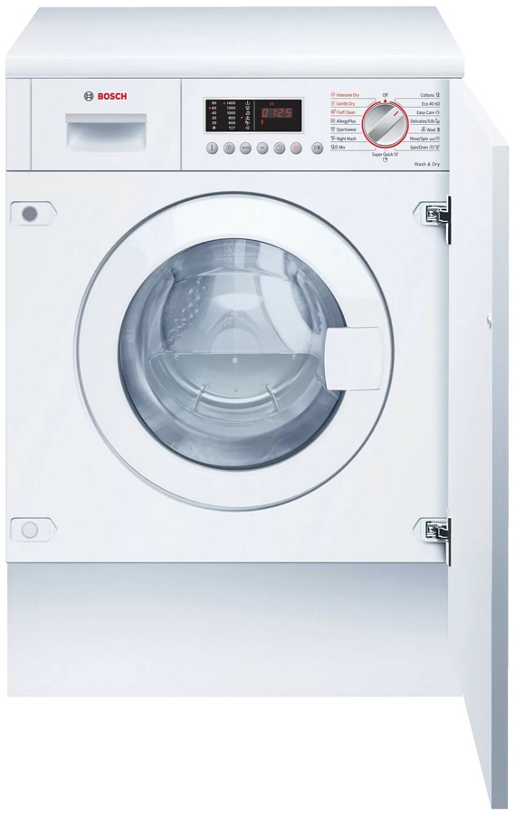 Masina de spalat/uscat Bosch WKD28542EU 7 kg /1400 rot/min /B /Alb photo 1