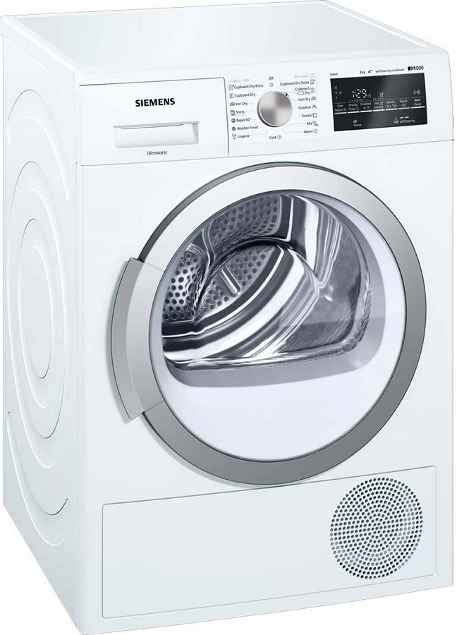 Сушильная машина Siemens WT47W461EU / 8 кг / A++ / Белый photo 1