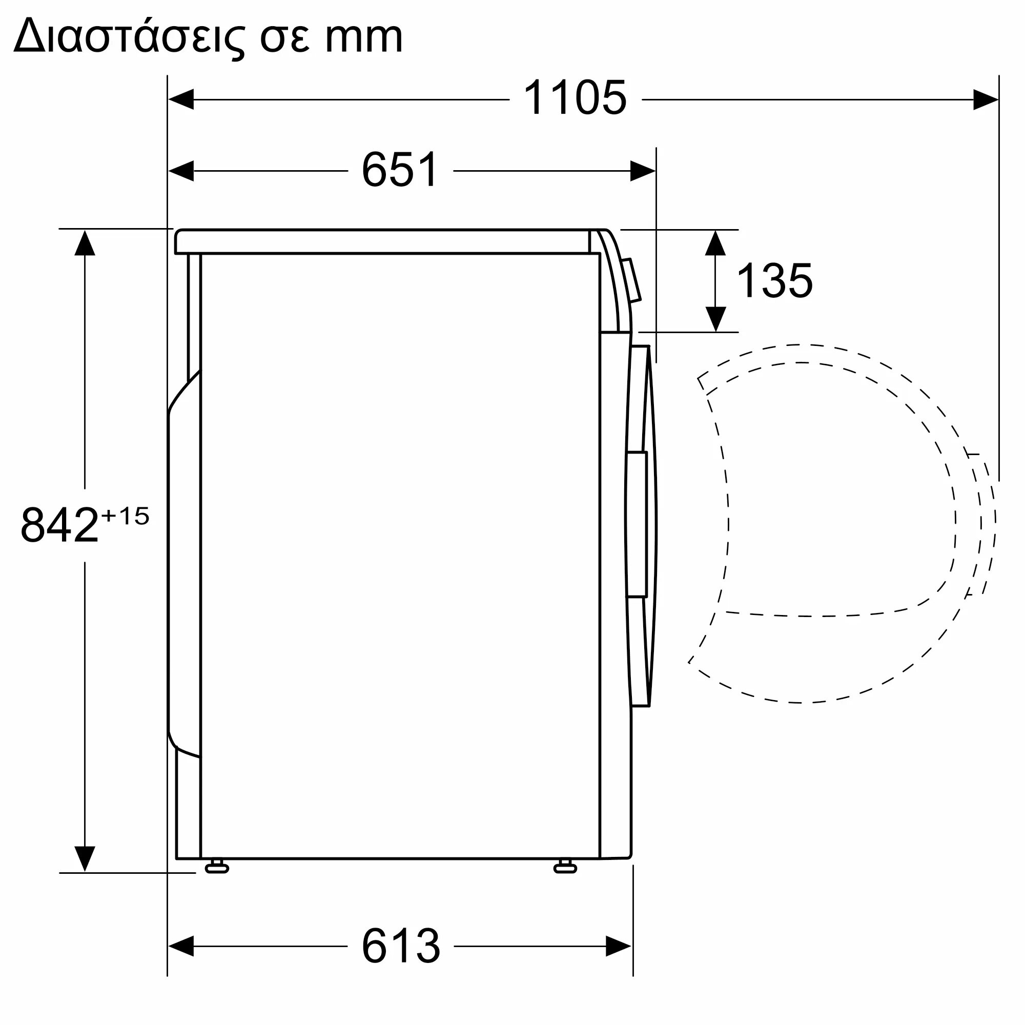 Сушильная машина Siemens WT47XMH0EU / 9 кг / A++ / Белый photo 6