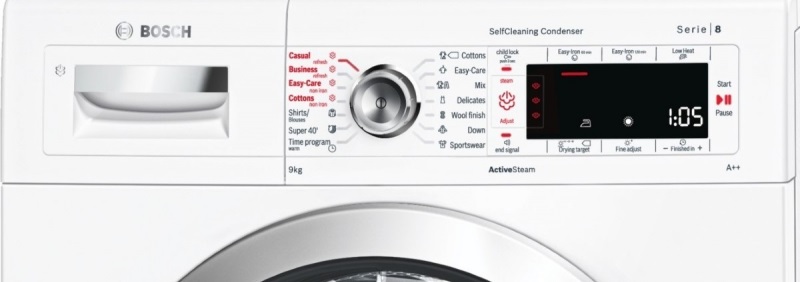 Сушильная машина Bosch WTW85540EU / 9 кг / A++ / Белый photo 2